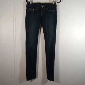 True Religion Stella vintage dark blue denium size 25 women
